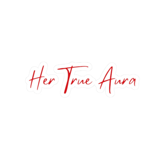 Her True Aura Sticker
