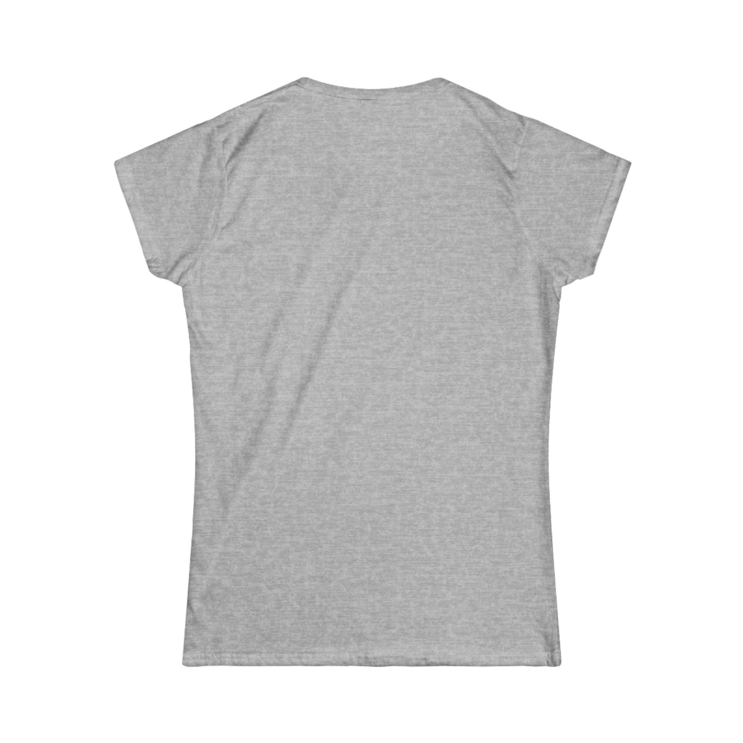 Her True Aura Women's Tee – Minimal Script Inspirational Shirt