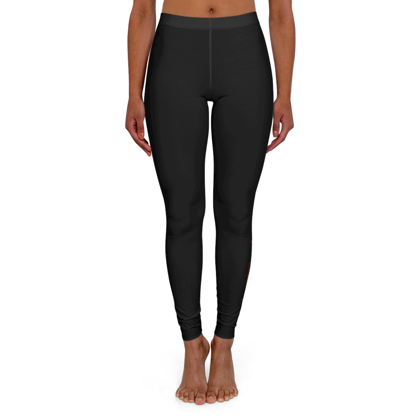 Black Active Leggings for Women Spandex
