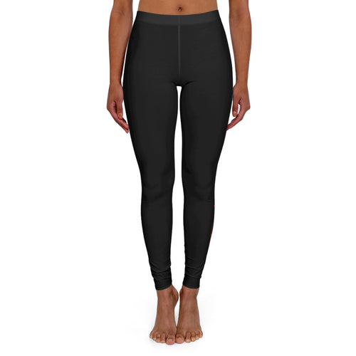 Black Active Leggings for Women Spandex