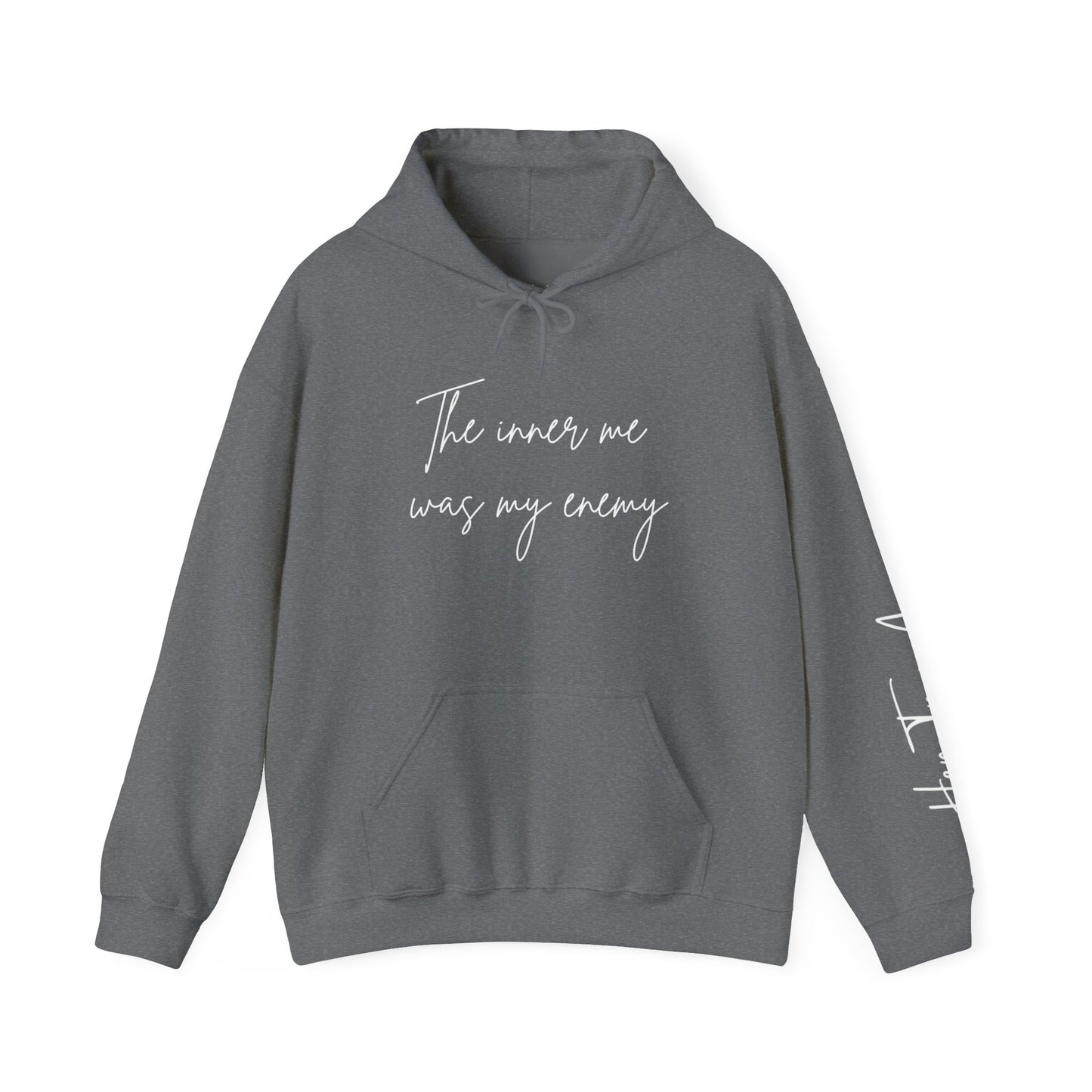 The inner me was my enemy Hoodie