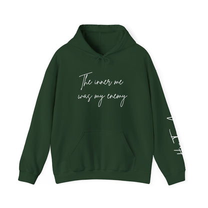 The inner me was my enemy Hoodie