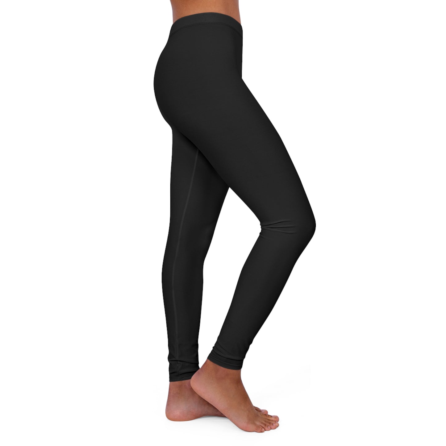 Black Active Leggings for Women Spandex