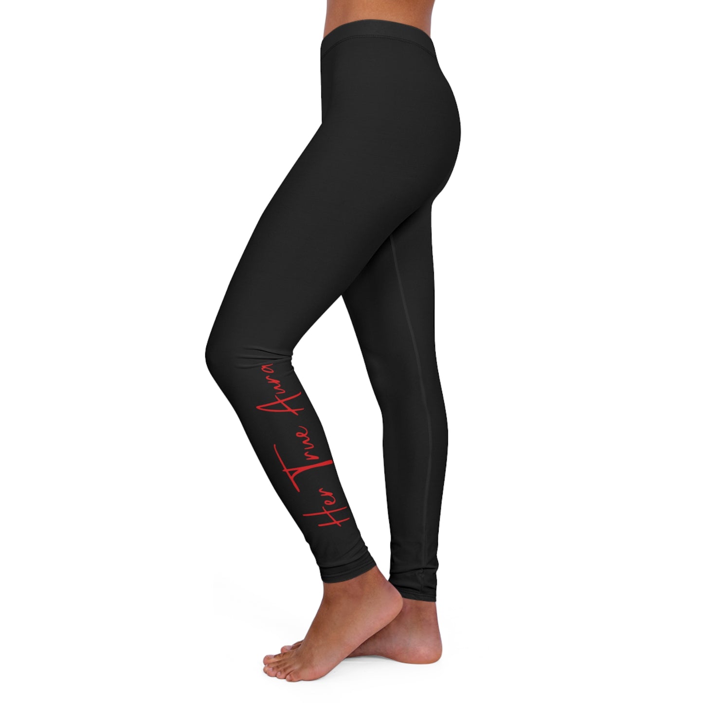 Black Active Leggings for Women Spandex