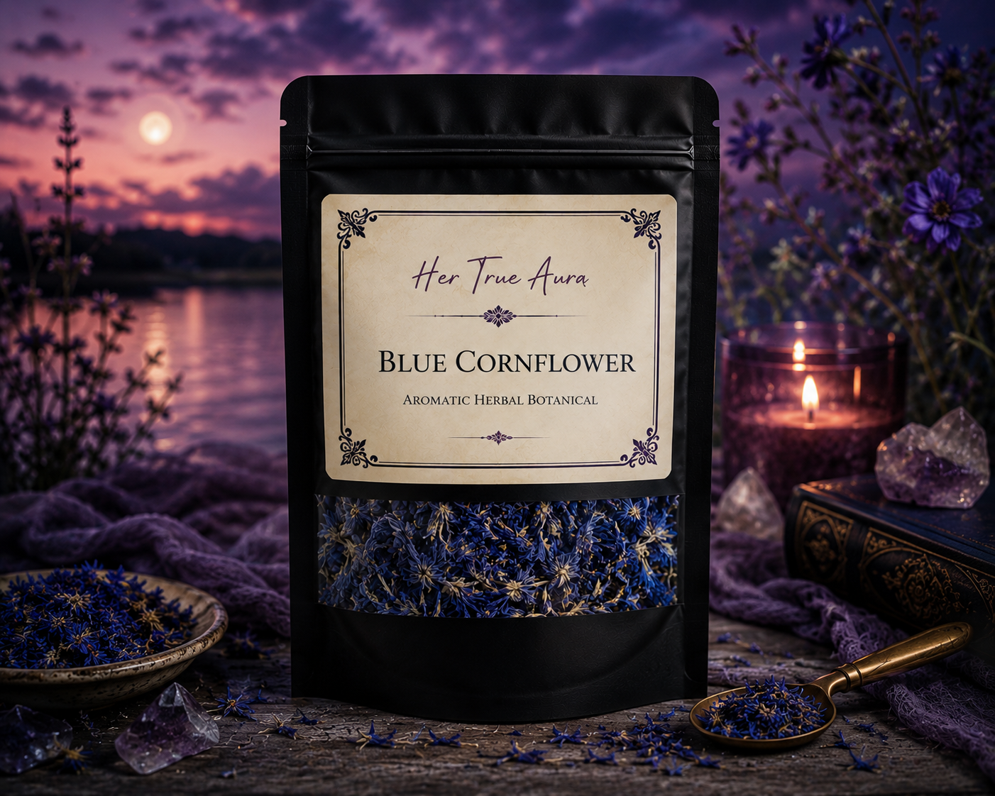 Blue Cornflower